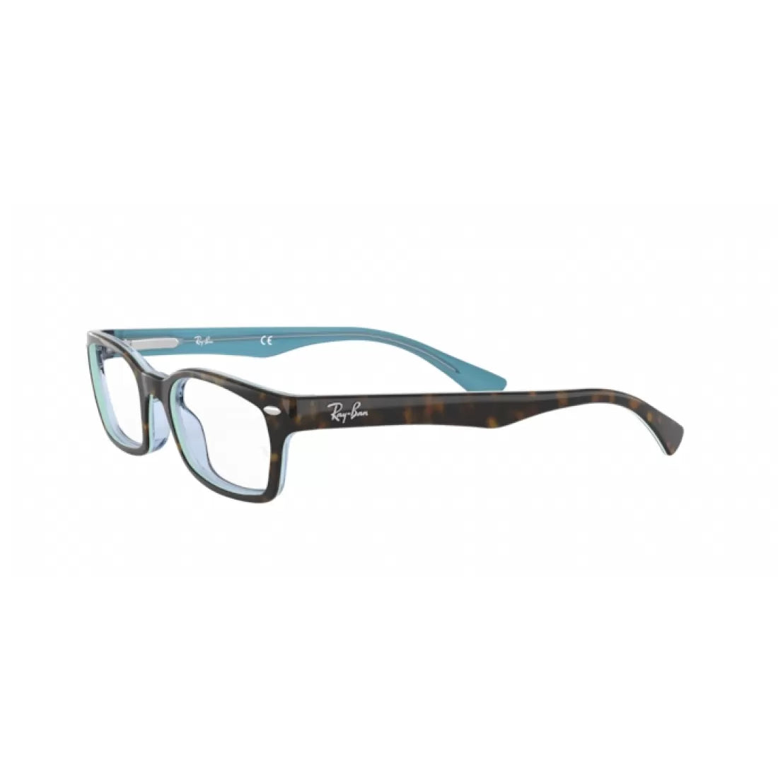 OCCHIALE DA VISTA DONNA RAY-BAN RX 5150 - 5023 CIMA HAVANA SU TR AZZURRO CALIBRO 50