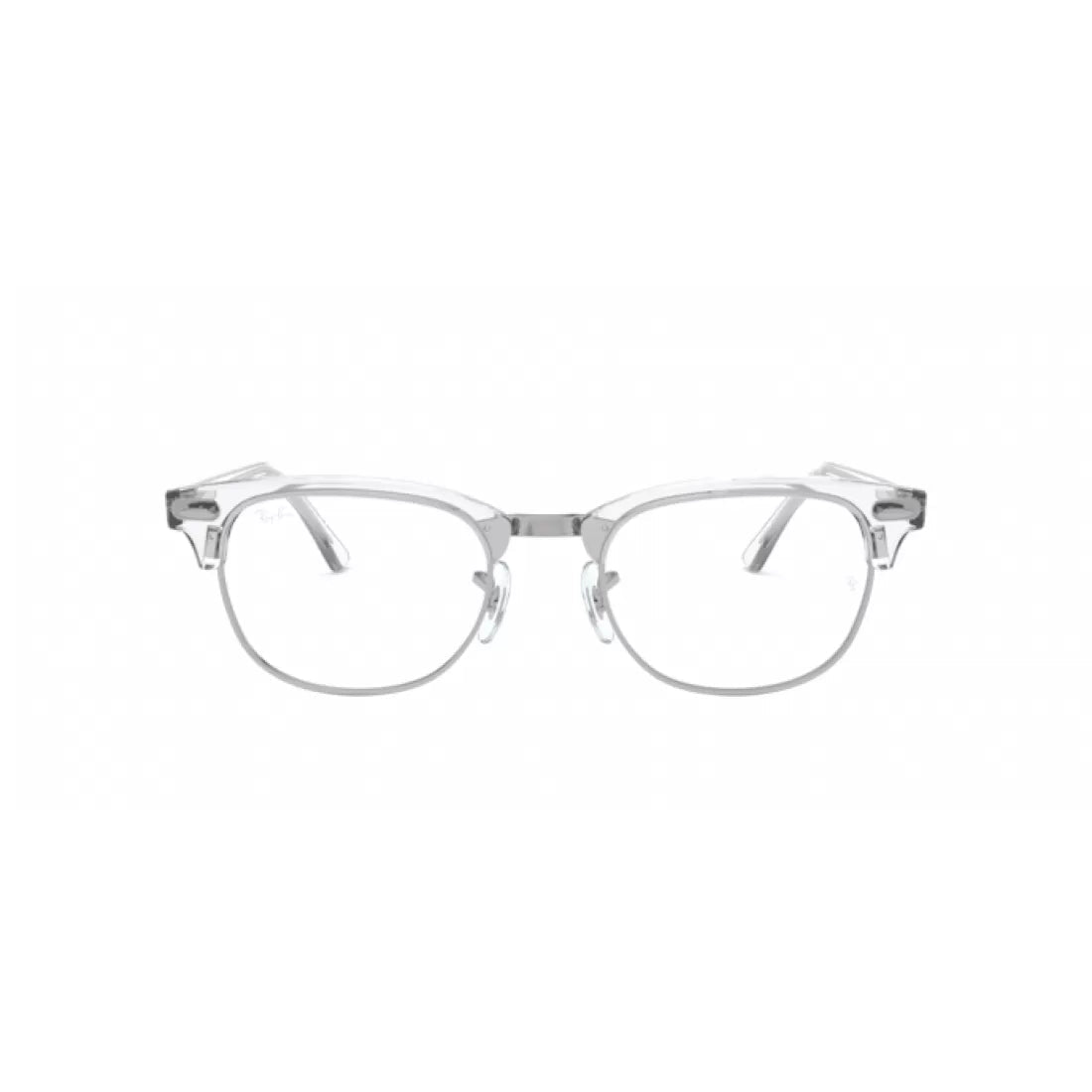 OCCHIALE DA VISTA UNISEX RAY-BAN RX 5154 CLUBMASTER 2001 BIANCO TRASPARENTE CALIBRO 51