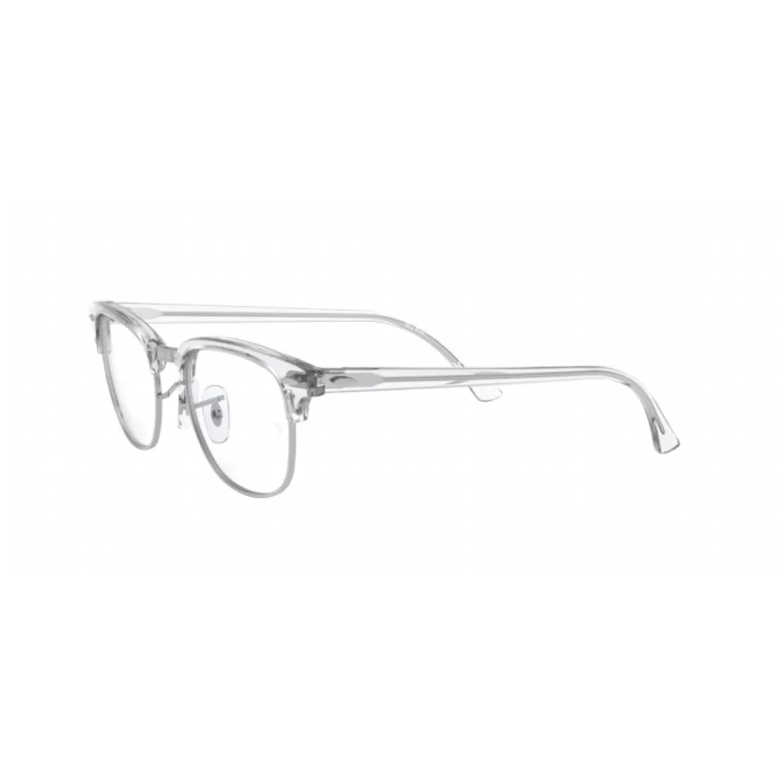 OCCHIALE DA VISTA UNISEX RAY-BAN RX 5154 CLUBMASTER 2001 BIANCO TRASPARENTE CALIBRO 51