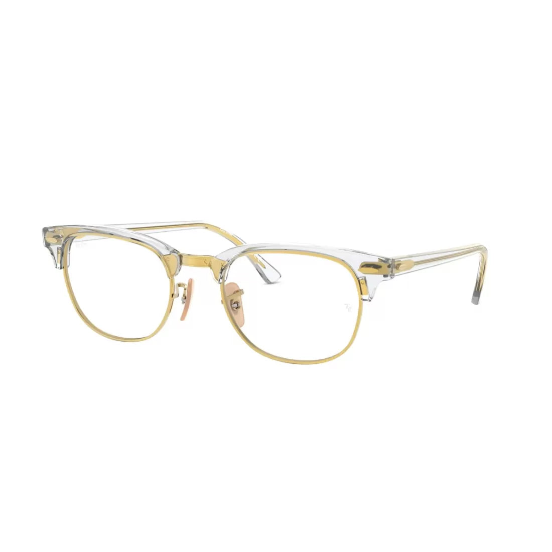 OCCHIALE DA VISTA UNISEX RAY-BAN RX 5154 CLUBMASTER 5762 TRASPARENTE CALIBRO 49