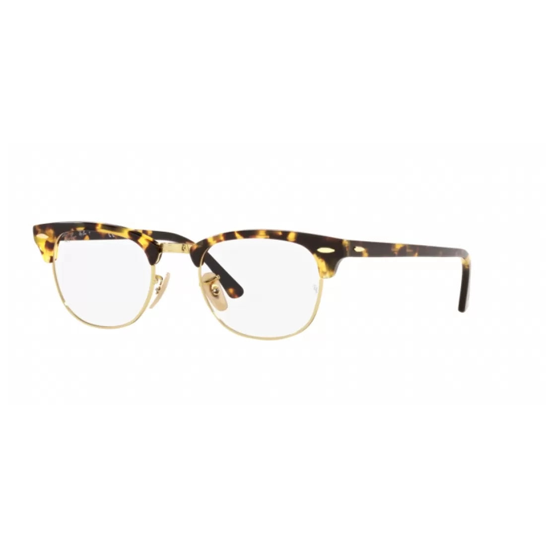 OCCHIALE DA VISTA UNISEX RAY-BAN RX 5154 CLUBMASTER 8116 HAVANA GIALLO CALIBRO 49