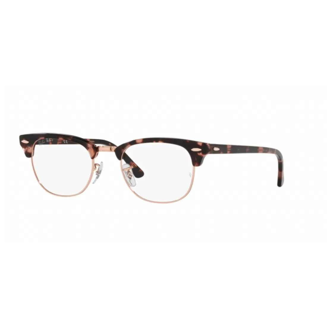 OCCHIALE DA VISTA UNISEX RAY-BAN RX 5154 CLUBMASTER 8118 HAVANA ROSA CALIBRO 51