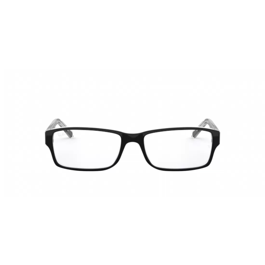 OCCHIALE DA VISTA UOMO RAY-BAN RX 5169 - 2034 NERO SUPERIORE SU TRASPARENTE CALIBRO 54