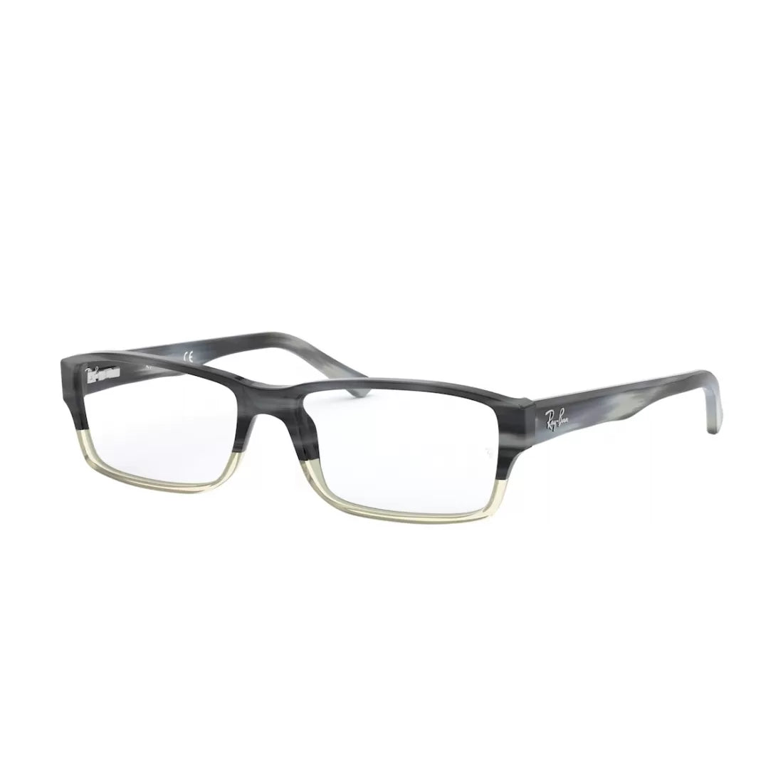 OCCHIALE DA VISTA UOMO RAY-BAN RX 5169 - 5540 GRIGIO CORNO GRAD GRIGIO SPORCO CALIBRO 54