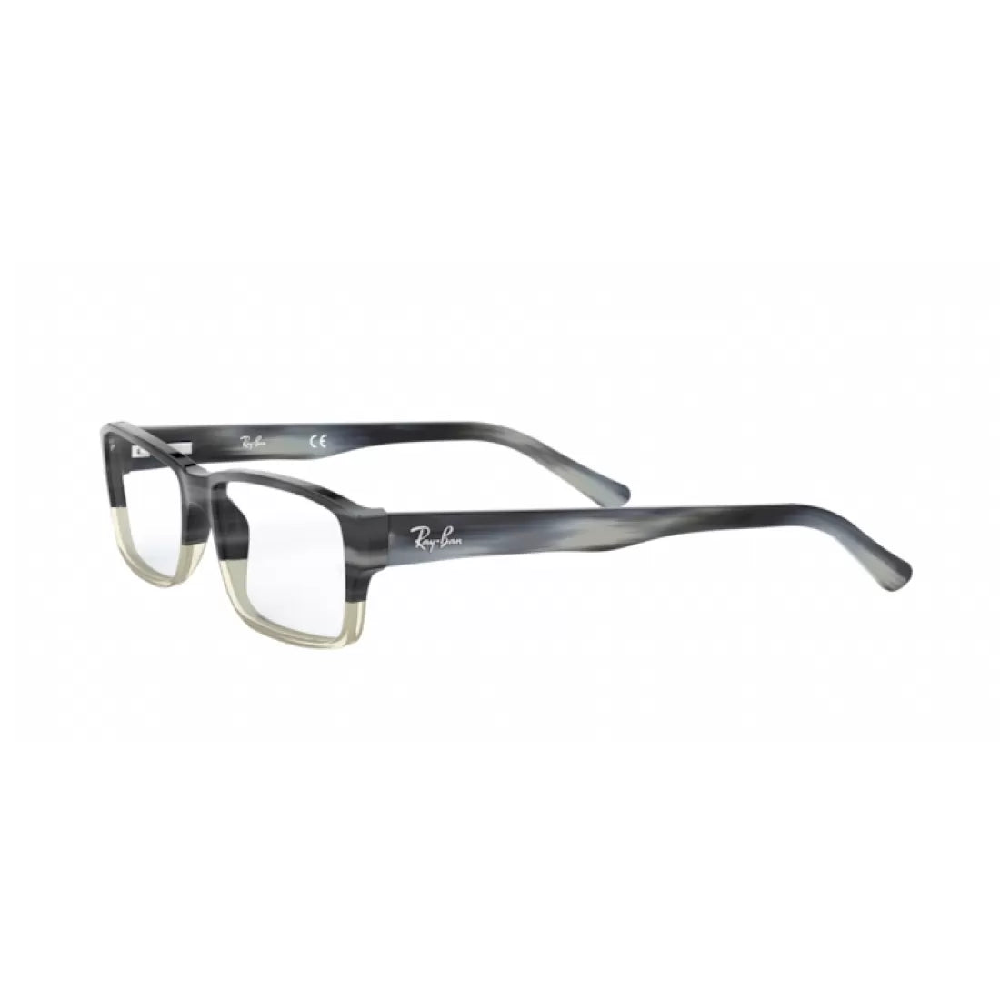 OCCHIALE DA VISTA UOMO RAY-BAN RX 5169 - 5540 GRIGIO CORNO GRAD GRIGIO SPORCO CALIBRO 54
