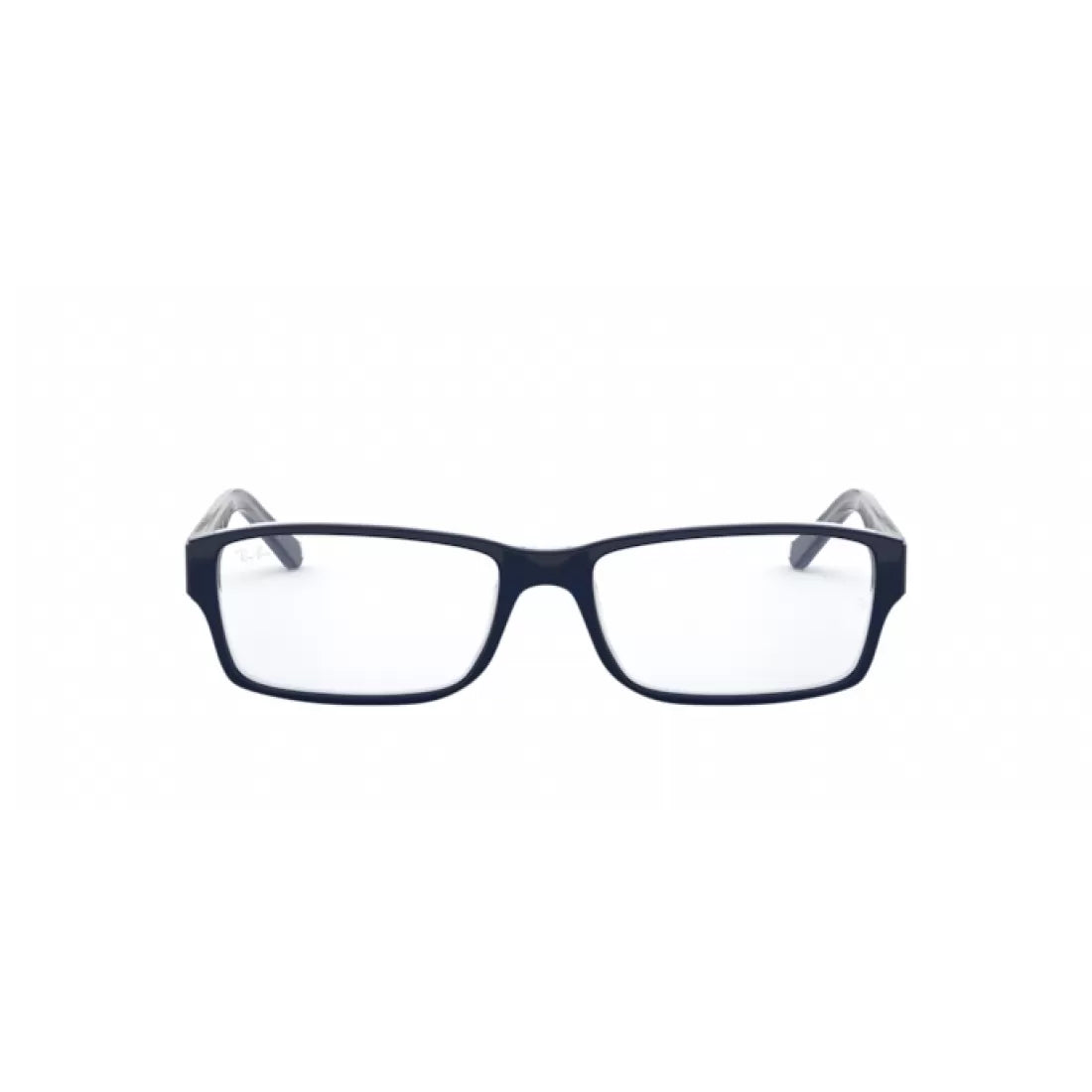 OCCHIALE DA VISTA UOMO RAY-BAN RX 5169 - 5815 TRASP GRIGIO IN CIMA BLU CALIBRO 52