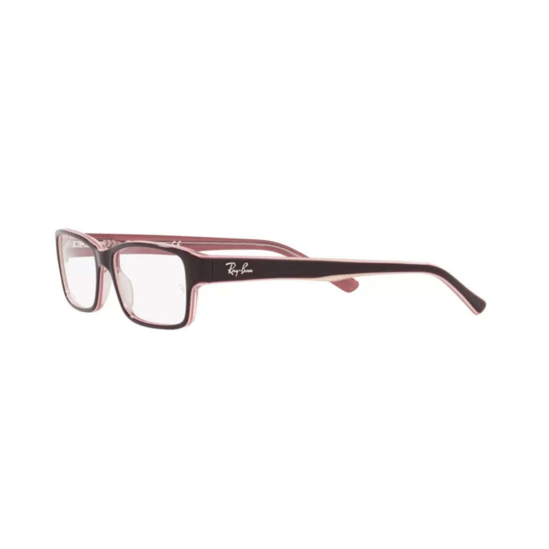 OCCHIALE DA VISTA UNISEX RAY-BAN RX 5169 - 8120 MARRONE SU ROSA TRASPARENTE CALIBRO 54