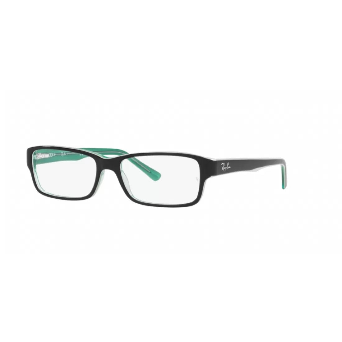 OCCHIALE DA VISTA UNISEX RAY-BAN RX 5169 - 8121 NERO SU VERDE TRASPARENTE CALIBRO 54