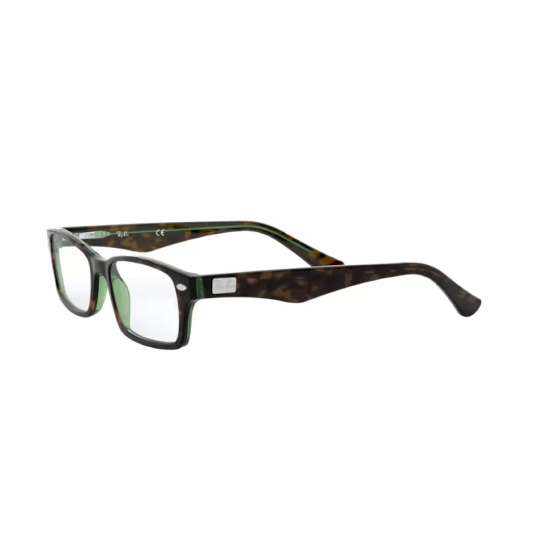OCCHIALE DA VISTA UOMO RAY-BAN RX 5206 - 2445 AVANA-VERDE CALIBRO 52