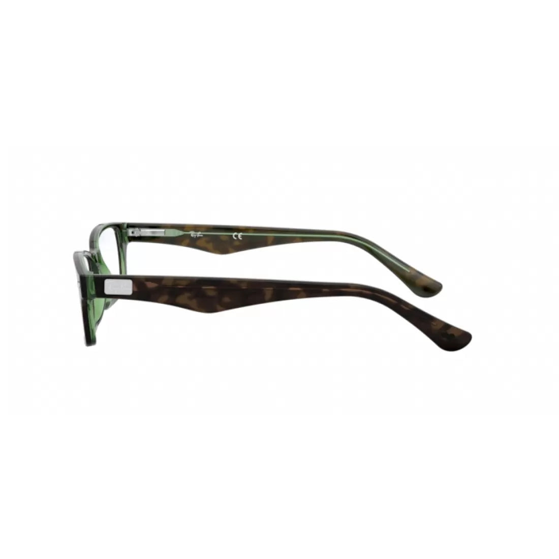 OCCHIALE DA VISTA UOMO RAY-BAN RX 5206 - 2445 AVANA-VERDE CALIBRO 54