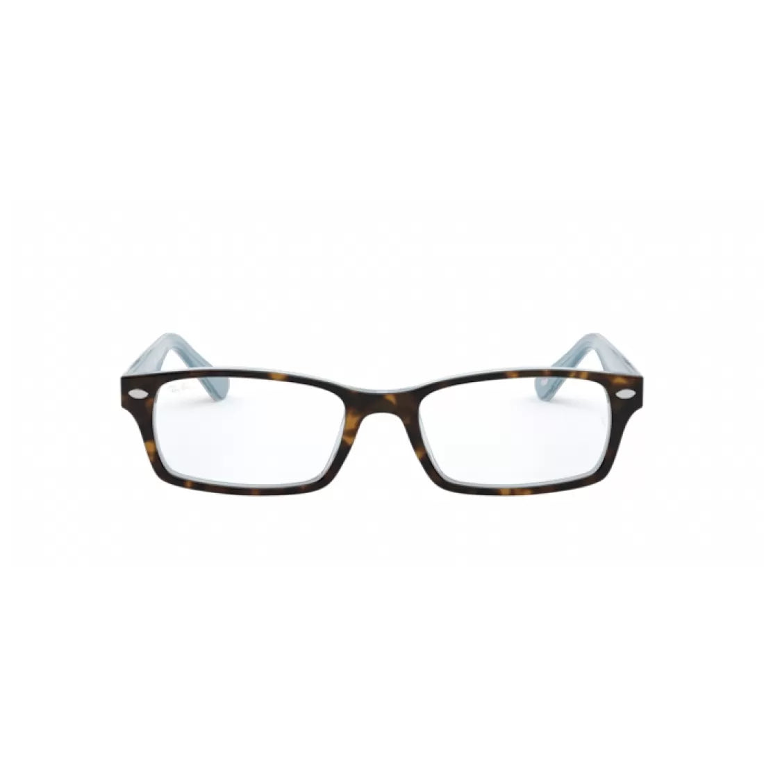 OCCHIALE DA VISTA UOMO RAY-BAN RX 5206 - 5023 CIMA HAVANA SU TR AZZURRO CALIBRO 54
