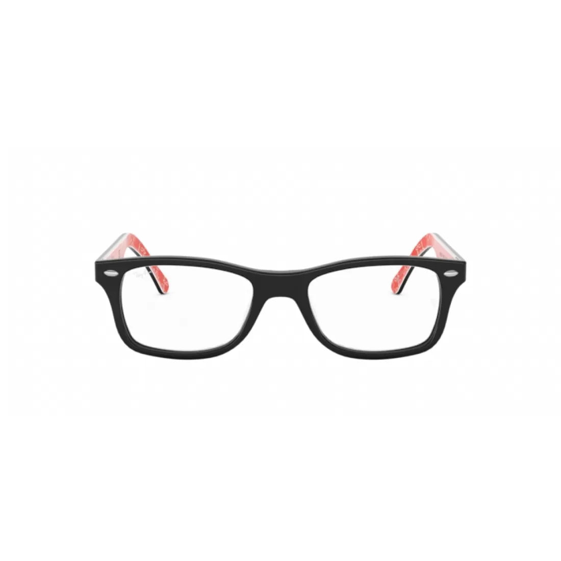 OCCHIALE DA VISTA UNISEX RAY-BAN RX 5228 - 2479 TOP NERO SU TEXTURE ROSSO CALIBRO 50