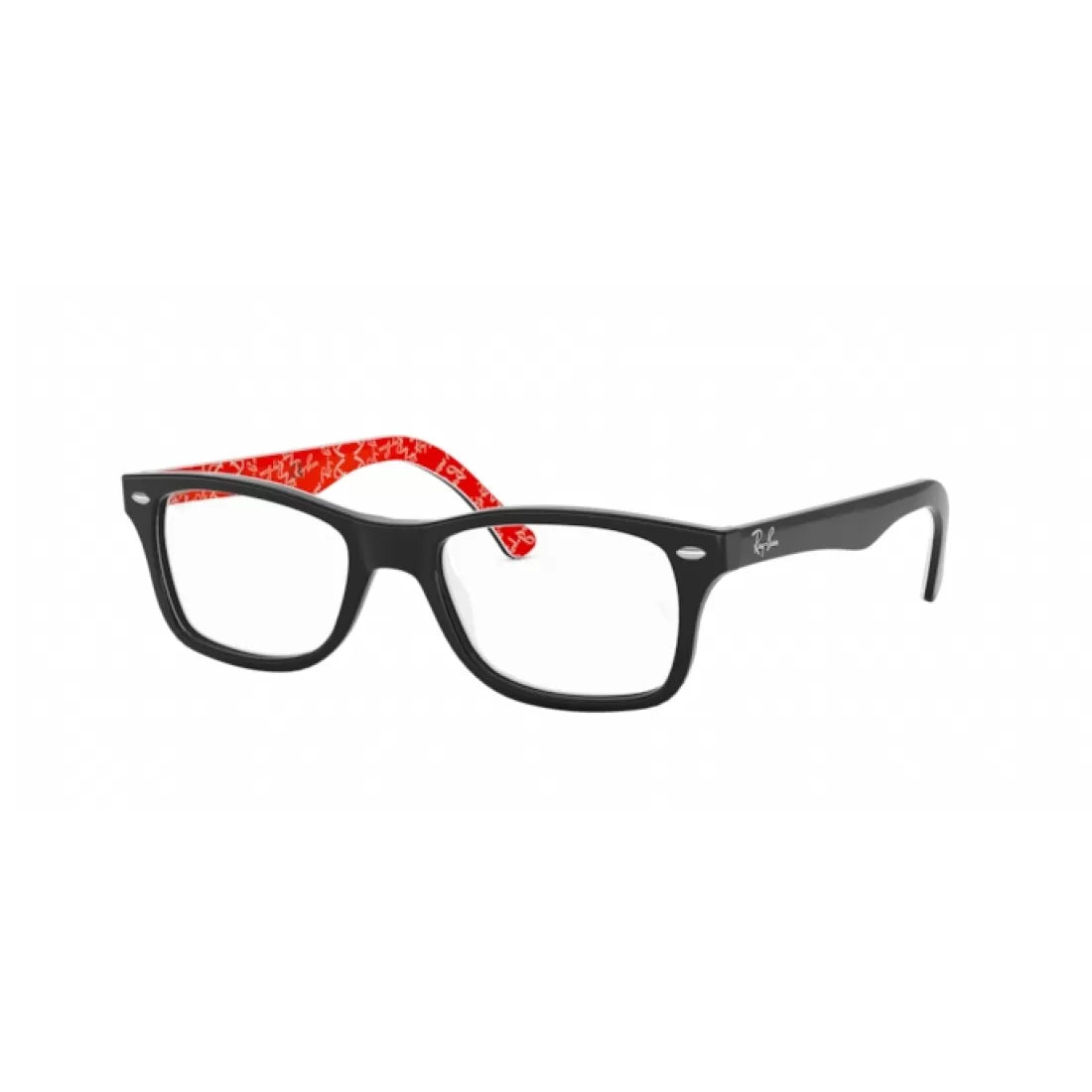 OCCHIALE DA VISTA UNISEX RAY-BAN RX 5228 - 2479 TOP NERO SU TEXTURE ROSSO CALIBRO 55