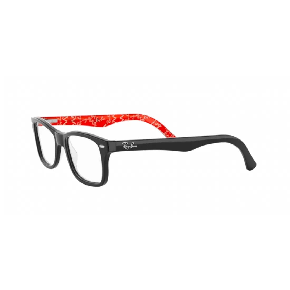 OCCHIALE DA VISTA UNISEX RAY-BAN RX 5228 - 2479 TOP NERO SU TEXTURE ROSSO CALIBRO 50