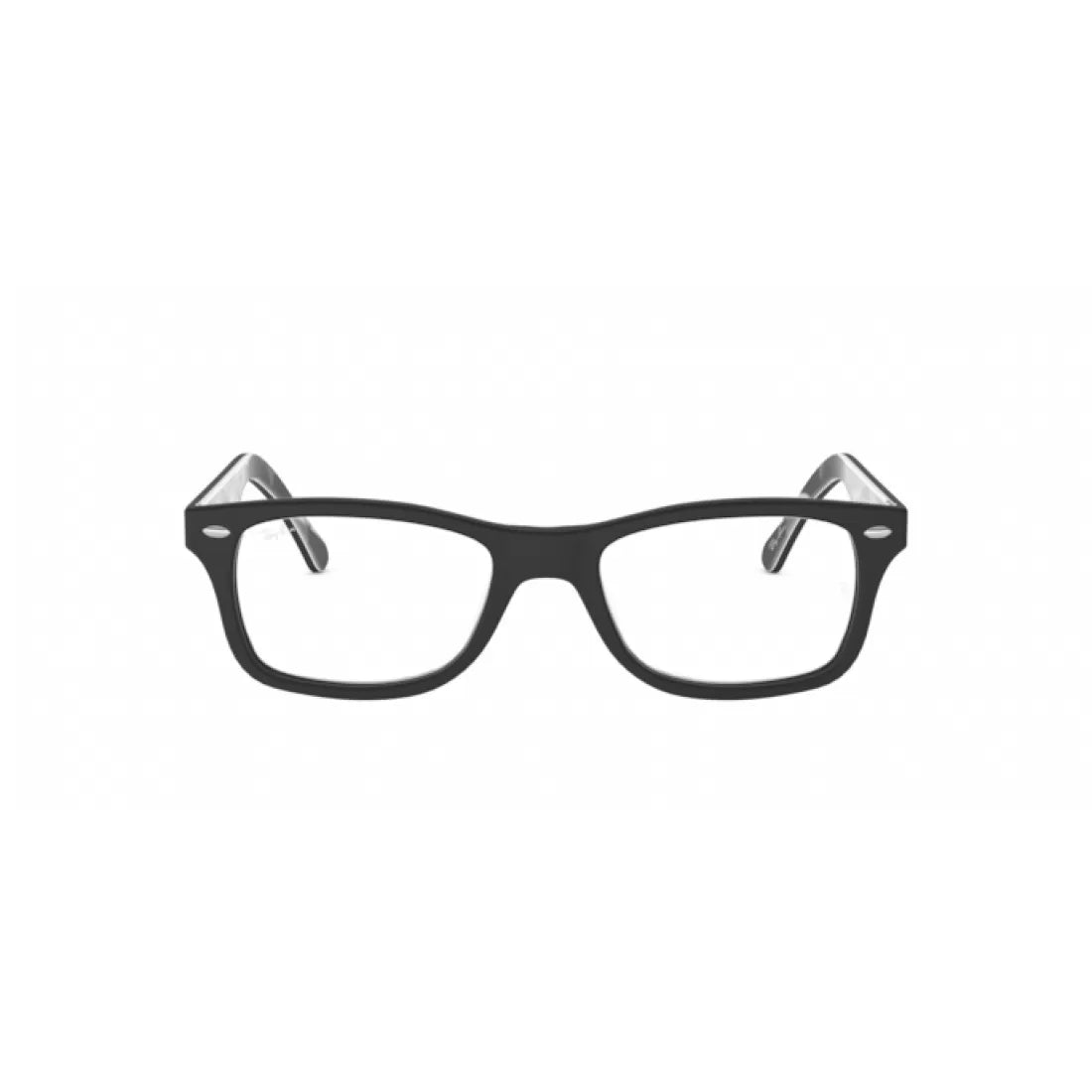 OCCHIALE DA VISTA UNISEX RAY-BAN RX 5228 - 5405 TOP NERO OPACO SU TEX CAMUFLAGE CALIBRO 53