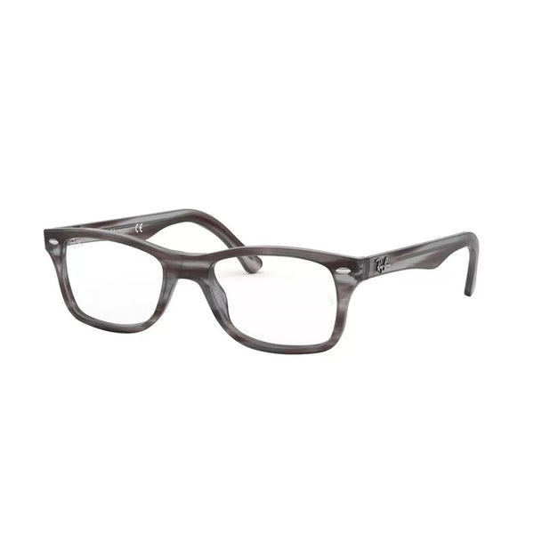 OCCHIALE DA VISTA UNISEX RAY-BAN RX 5228 - 8055 GRIGIO A STRISCE CALIBRO 55