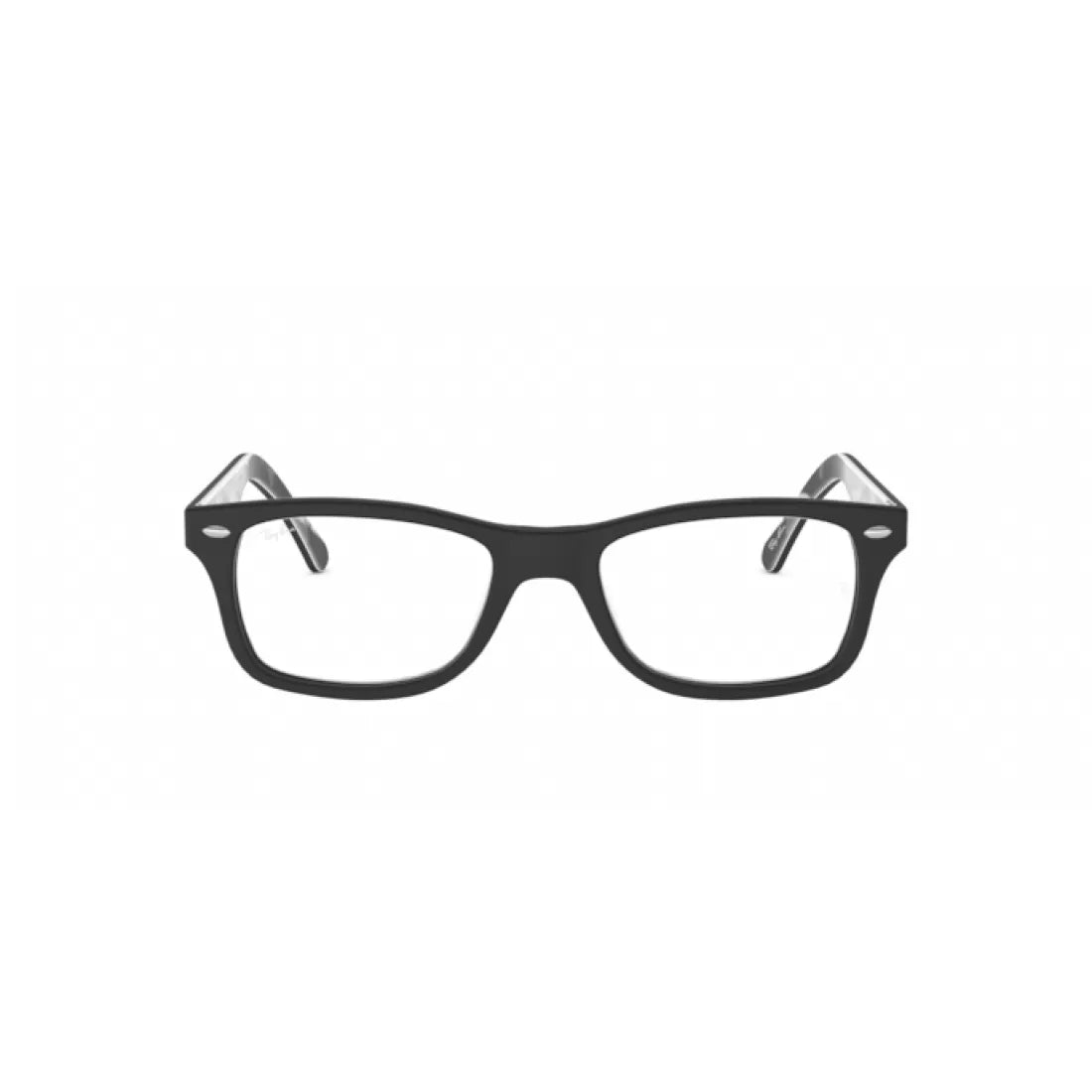 OCCHIALE DA VISTA UNISEX RAY-BAN RX 5228F - 5405 TOP NERO OPACO SU TRAMA CALIBRO 53