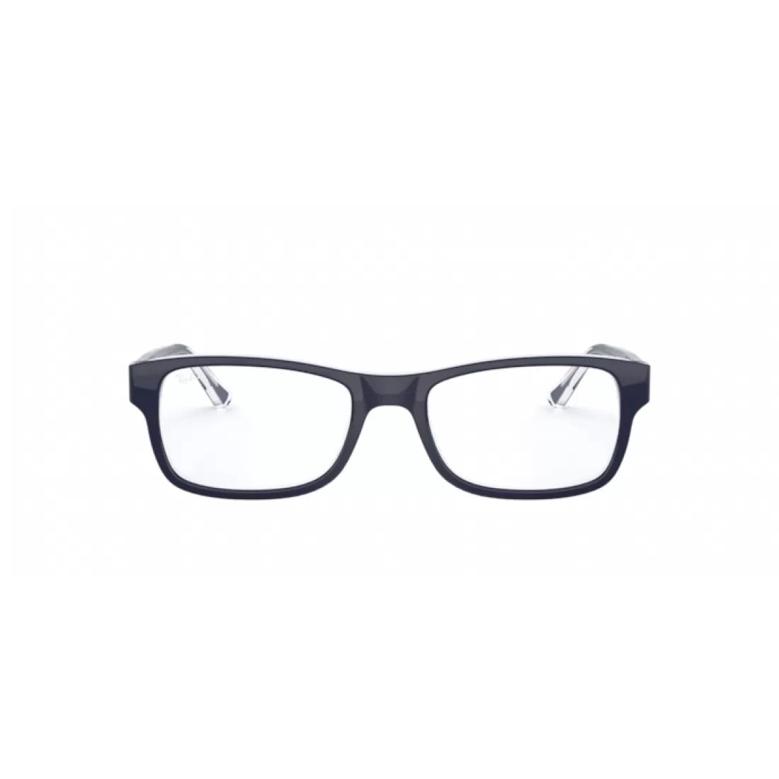 OCCHIALE DA VISTA UNISEX RAY-BAN RX 5268 - 5739 TOP BLU SU TRASPARENTE CALIBRO 52