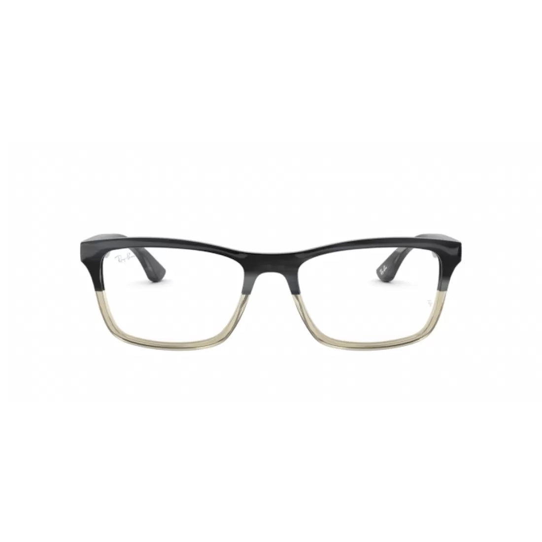OCCHIALE DA VISTA UOMO RAY-BAN RX 5279 - 5540 GRIGIO CORNO GRAD GRIGIO SPORCO CALIBRO 55