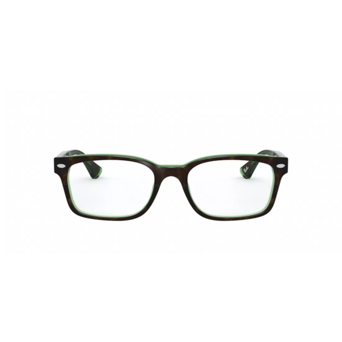 OCCHIALE DA VISTA DONNA RAY-BAN RX 5286 - 2383 CIMA HAVANA SU VERDE TRASPARENTE