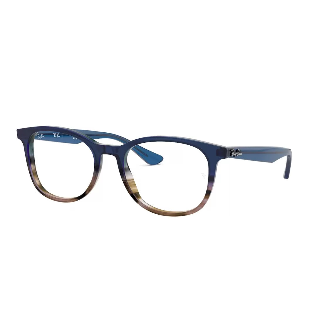 OCCHIALE DA VISTA UNISEX RAY-BAN RX 5356 - 5765 GRADIENTE BLU SU GRIGIO SPOGLIATO CALIBRO 52