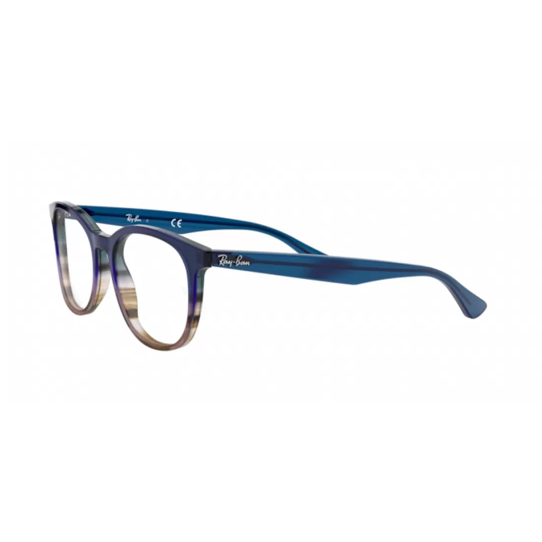 OCCHIALE DA VISTA UNISEX RAY-BAN RX 5356 - 5765 GRADIENTE BLU SU GRIGIO SPOGLIATO CALIBRO 54