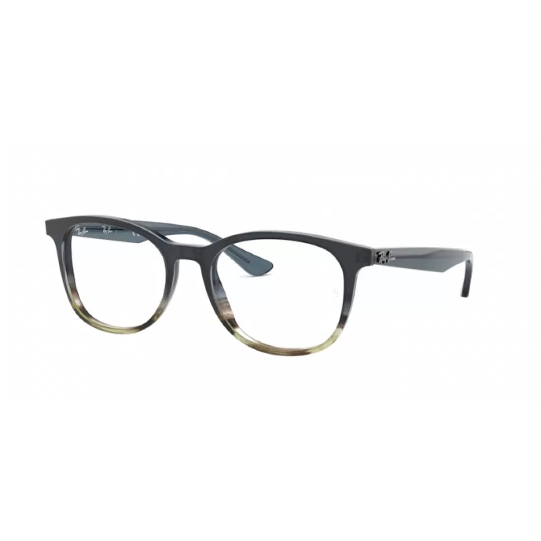 OCCHIALE DA VISTA UNISEX RAY-BAN RX 5356 - 5766 GRADIENTE GRIGIO SU GRIGIO SPOGLIATO CALIBRO 52
