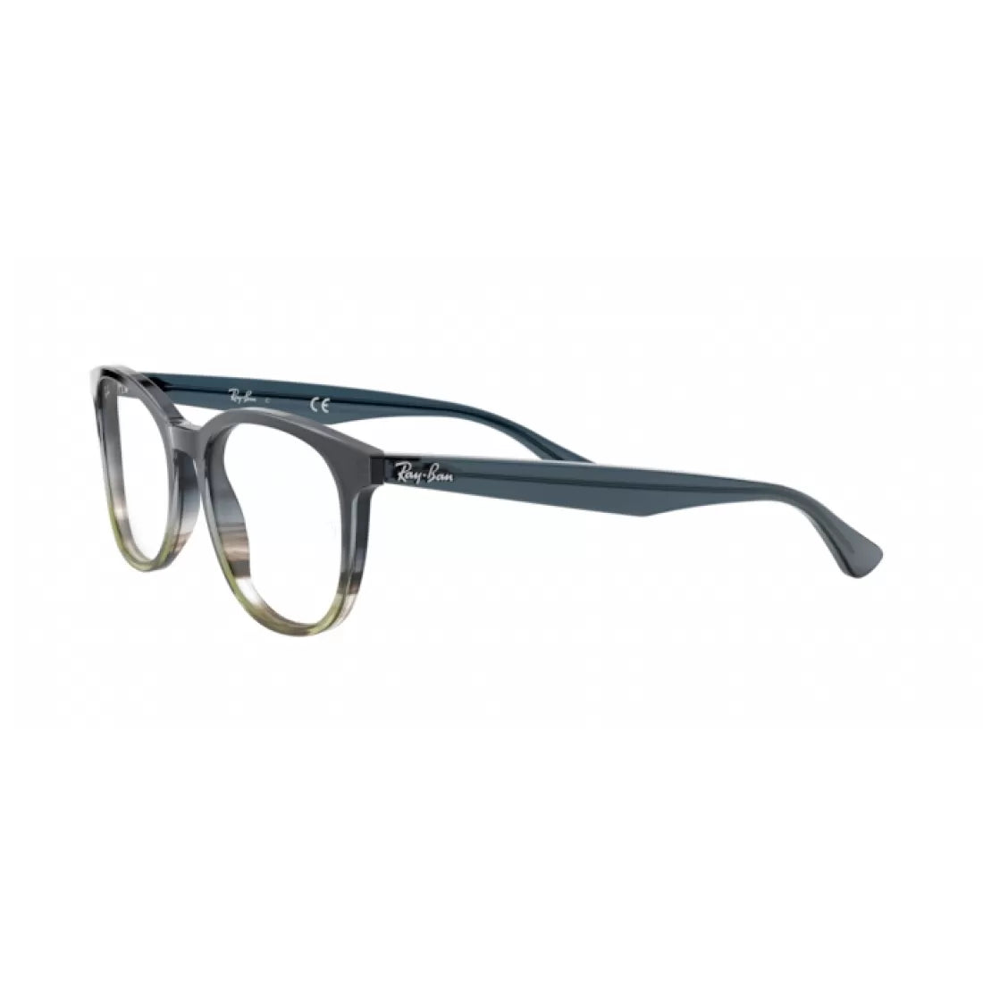 OCCHIALE DA VISTA UNISEX RAY-BAN RX 5356 - 5766 GRADIENTE GRIGIO SU GRIGIO SPOGLIATO CALIBRO 52