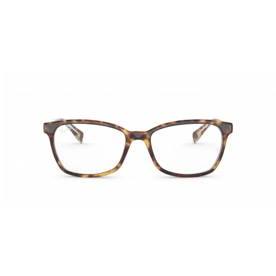 OCCHIALE DA VISTA DONNA RAY-BAN RX 5362 - 5082 CIMA HAVANA SU TRASPARENTE CALIBRO 54