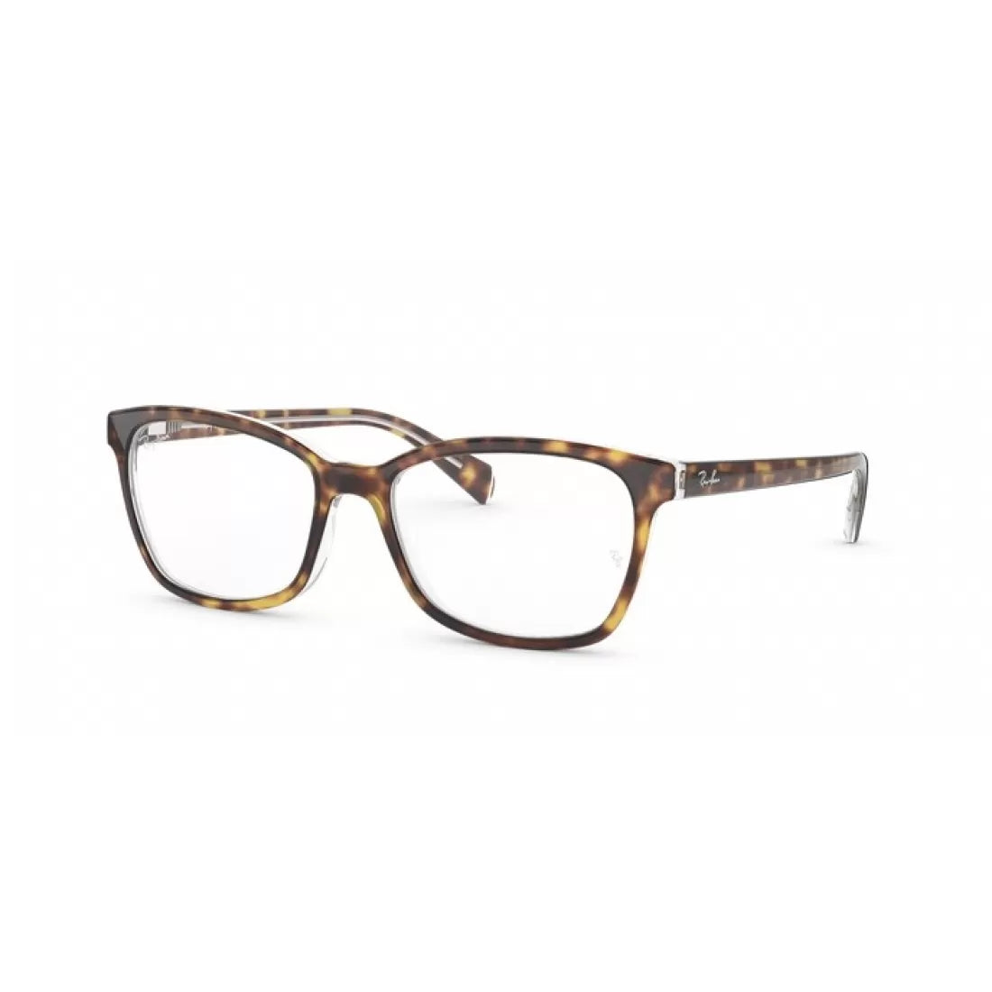 OCCHIALE DA VISTA DONNA RAY-BAN RX 5362 - 5082 CIMA HAVANA SU TRASPARENTE CALIBRO 54