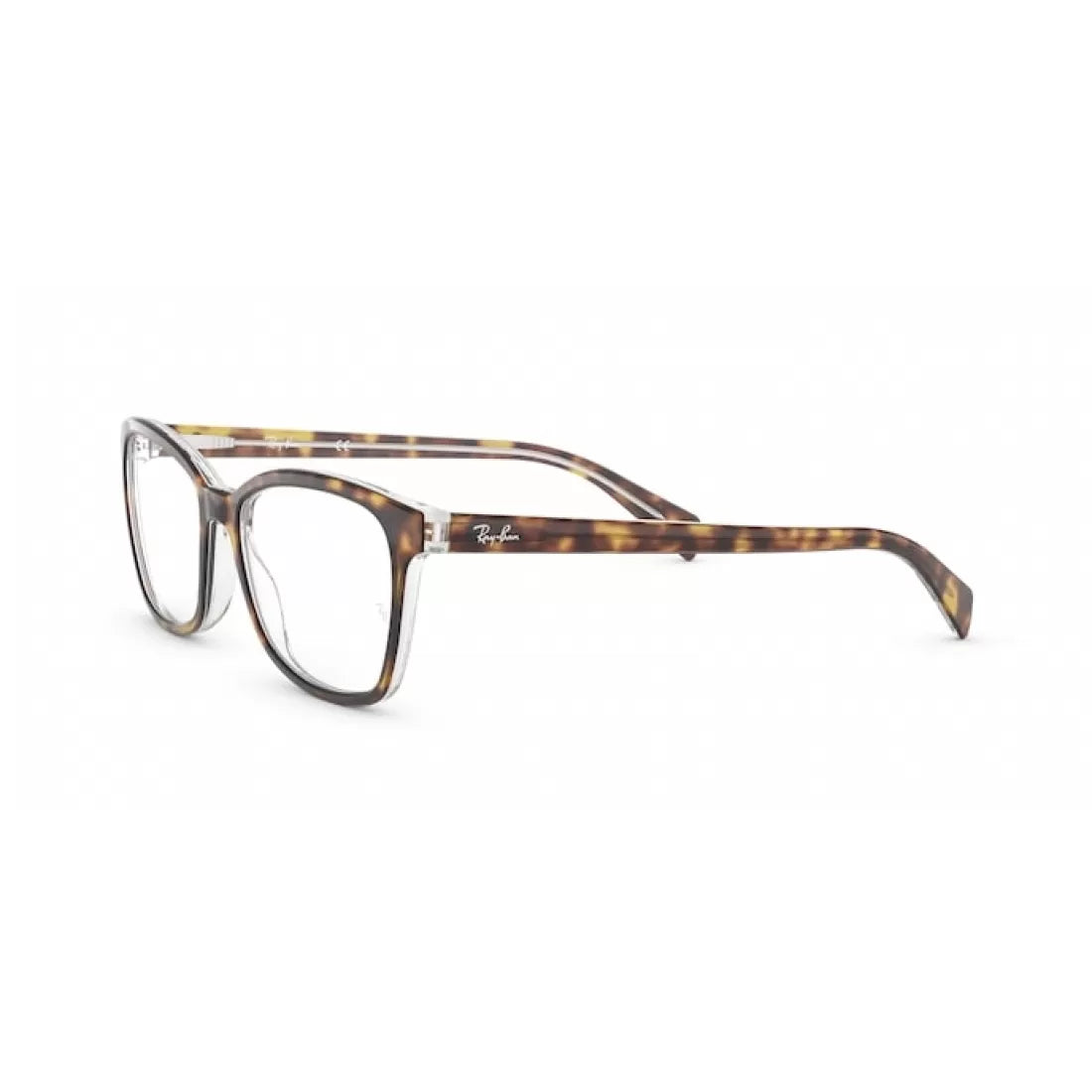 OCCHIALE DA VISTA DONNA RAY-BAN RX 5362 - 5082 CIMA HAVANA SU TRASPARENTE CALIBRO 54