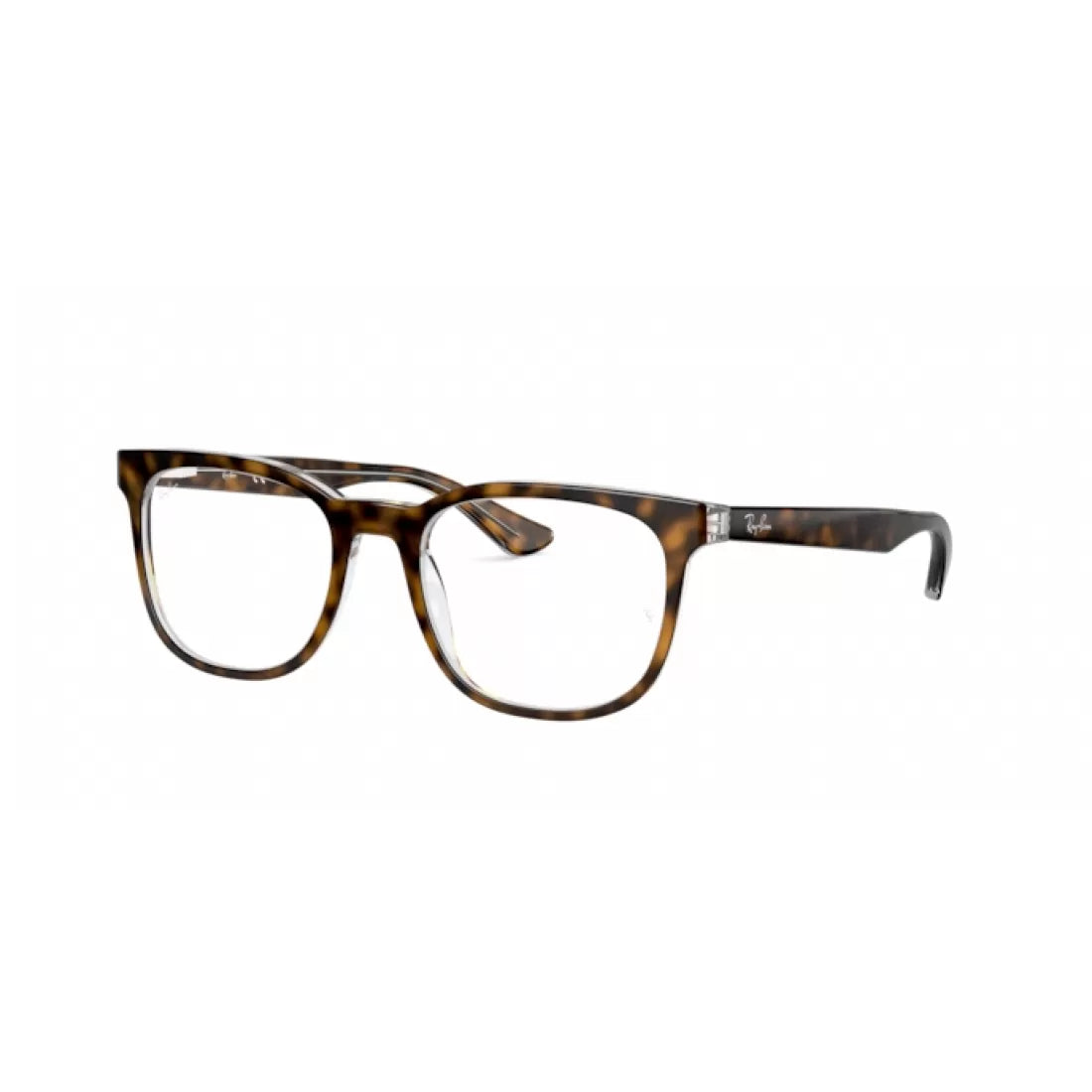OCCHIALE DA VISTA UNISEX RAY-BAN RX 5369 - 5082 CIMA HAVANA SU TRASPARENTE CALIBRO 50