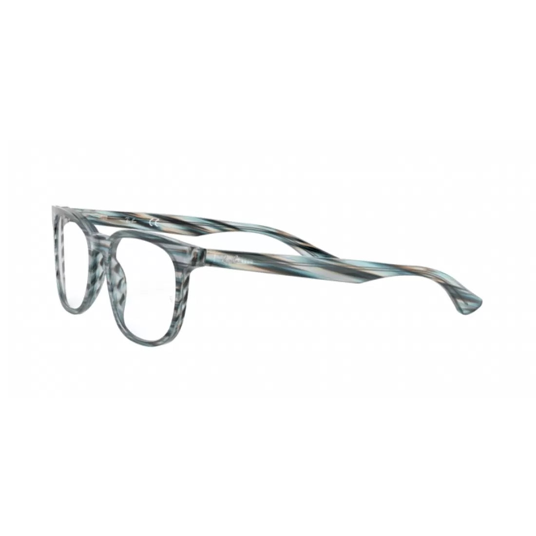 OCCHIALE DA VISTA UNISEX RAY-BAN RX 5369 - 5750 SPOGLIATO BLU-GRIGIO CALIBRO 52