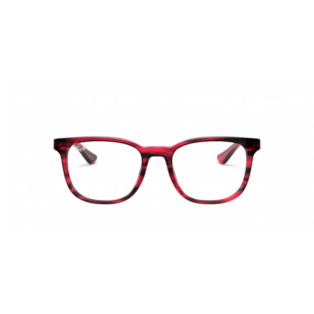 OCCHIALE DA VISTA UNISEX RAY-BAN RX 5369 - 8054 ROSSO A STRISCE CALIBRO 52