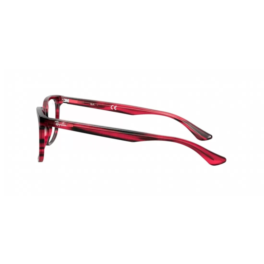 OCCHIALE DA VISTA UNISEX RAY-BAN RX 5369 - 8054 ROSSO A STRISCE CALIBRO 52