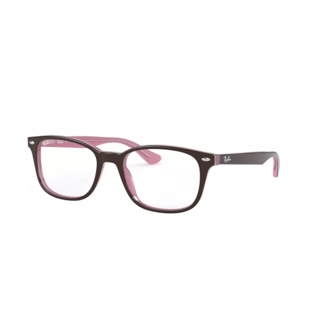 OCCHIALE DA VISTA UNISEX RAY-BAN RX 5375 - 2126 TOP MARRONE SU ROSA OPALE CALIBRO 51