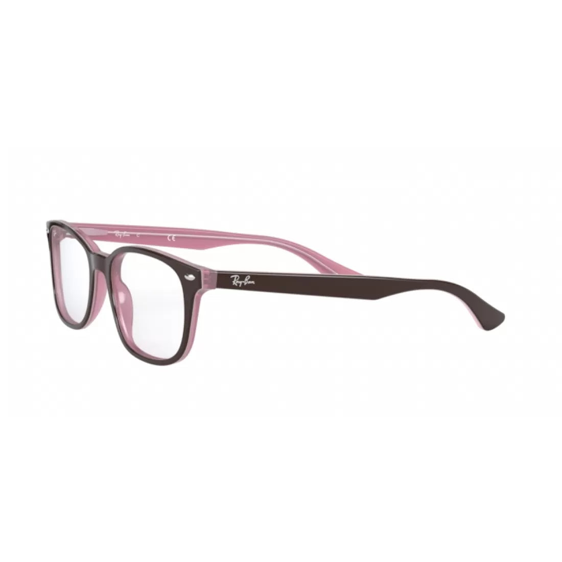 OCCHIALE DA VISTA UNISEX RAY-BAN RX 5375 - 2126 TOP MARRONE SU ROSA OPALE CALIBRO 53