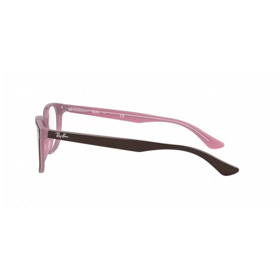 OCCHIALE DA VISTA UNISEX RAY-BAN RX 5375 - 2126 TOP MARRONE SU ROSA OPALE CALIBRO 53
