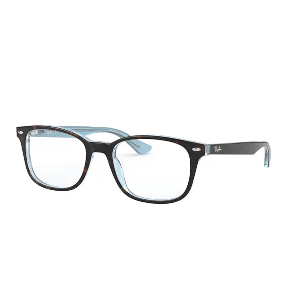 OCCHIALE DA VISTA UNISEX RAY-BAN RX 5375 - 5883 CIMA HAVANA SU AZZURRO CALIBRO 53