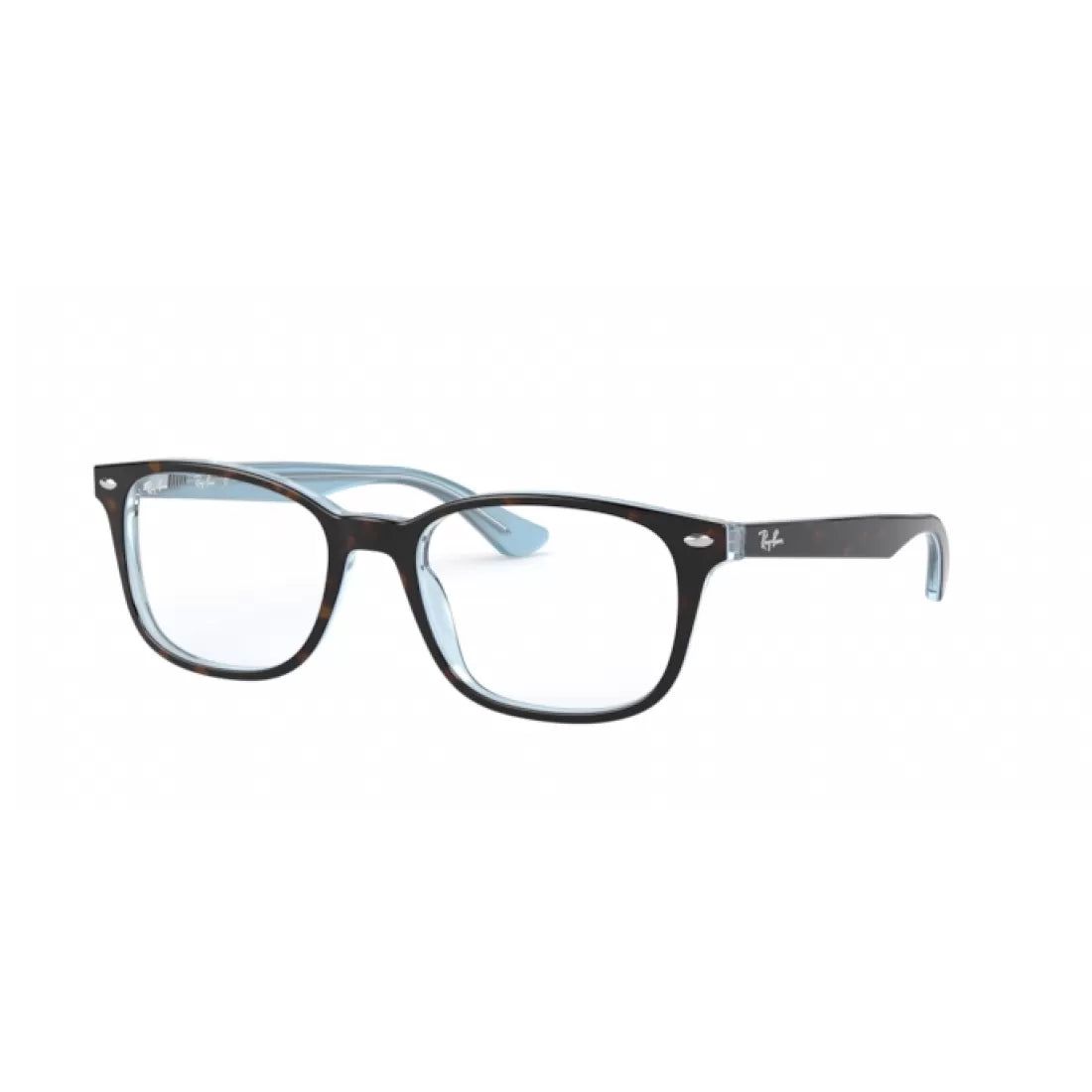 OCCHIALE DA VISTA UNISEX RAY-BAN RX 5375 - 5883 CIMA HAVANA SU AZZURRO CALIBRO 53
