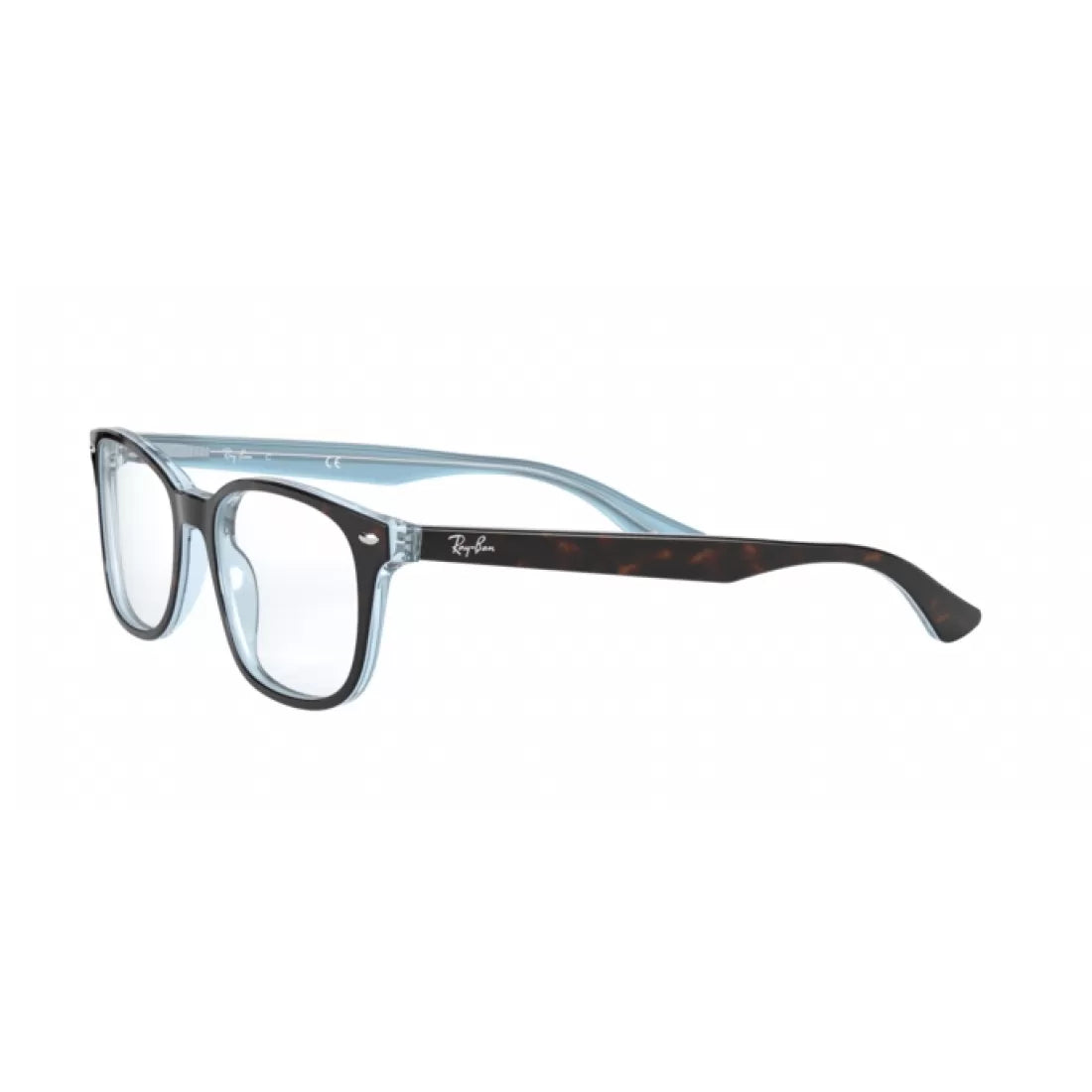 OCCHIALE DA VISTA UNISEX RAY-BAN RX 5375 - 5883 CIMA HAVANA SU AZZURRO CALIBRO 53