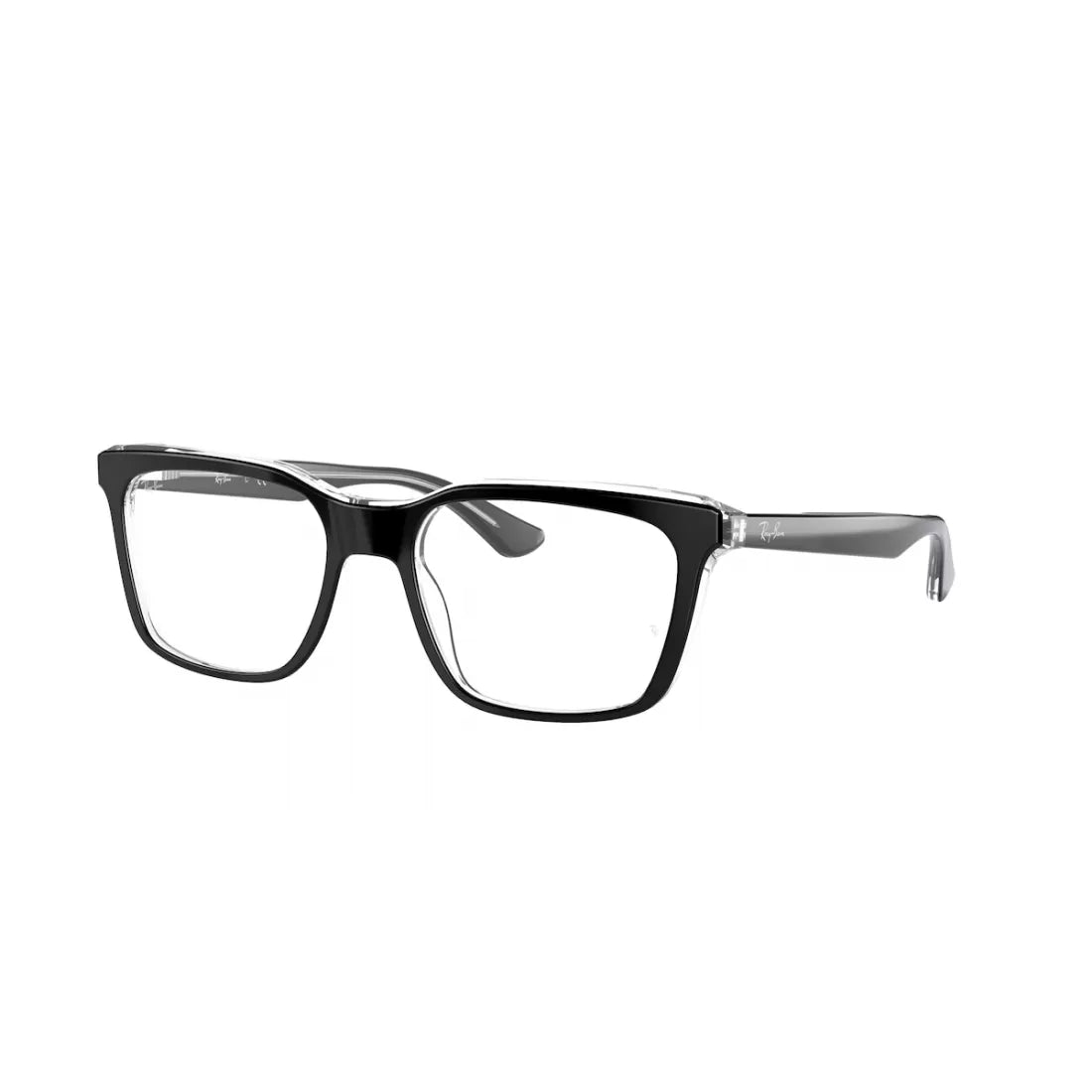 OCCHIALE DA VISTA UNISEX RAY-BAN RX 5391 - 2034 NERO SU TRASPARENTE CALIBRO 53