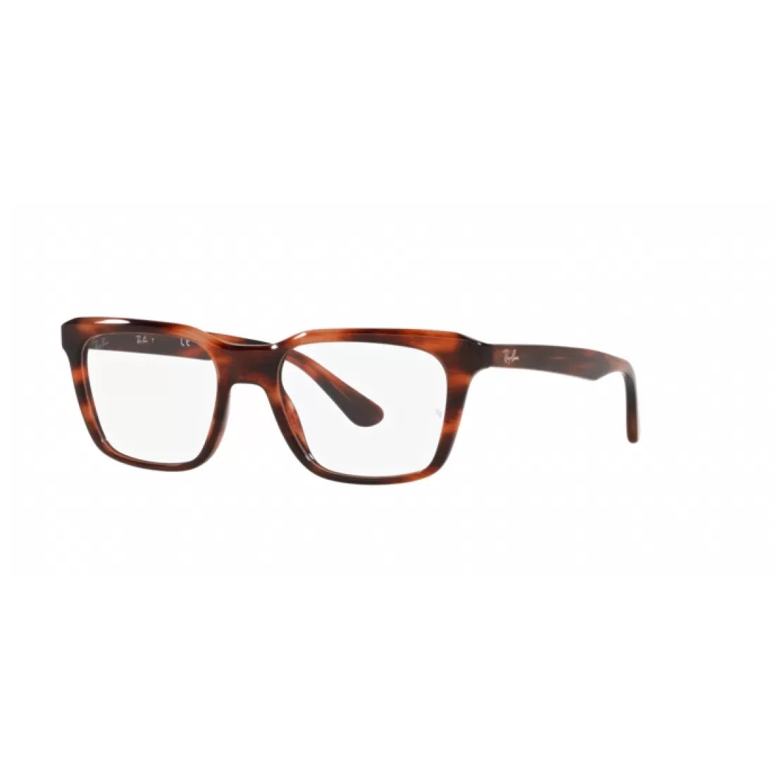 UNISEX EYEGLASSES RAY-BAN RX 5391 - 2144 HAVANA STRIPED CALIBER 53 