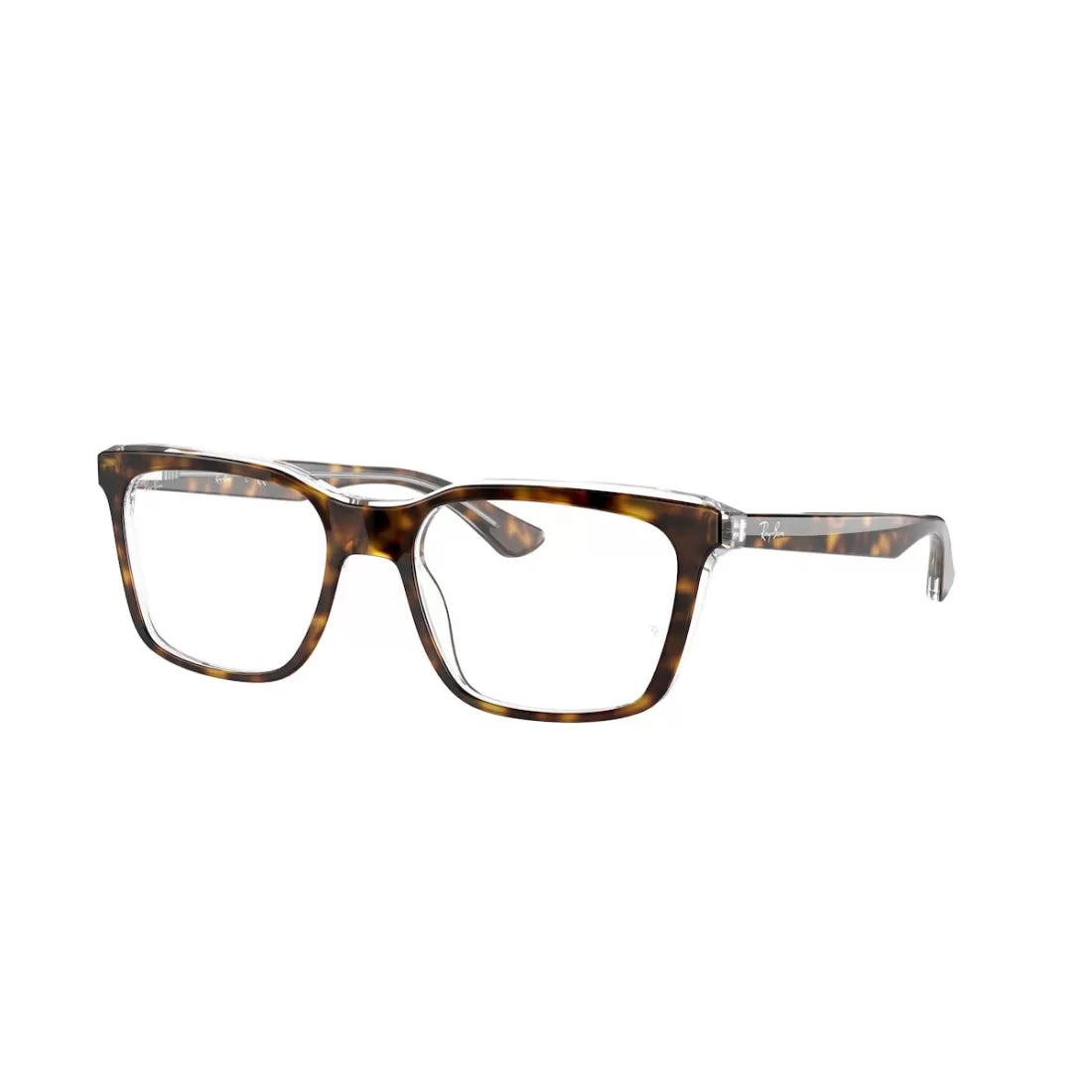 OCCHIALE DA VISTA UNISEX RAY-BAN RX 5391 - 5082 HAVANA SU TRASPARENTE CALIBRO 53