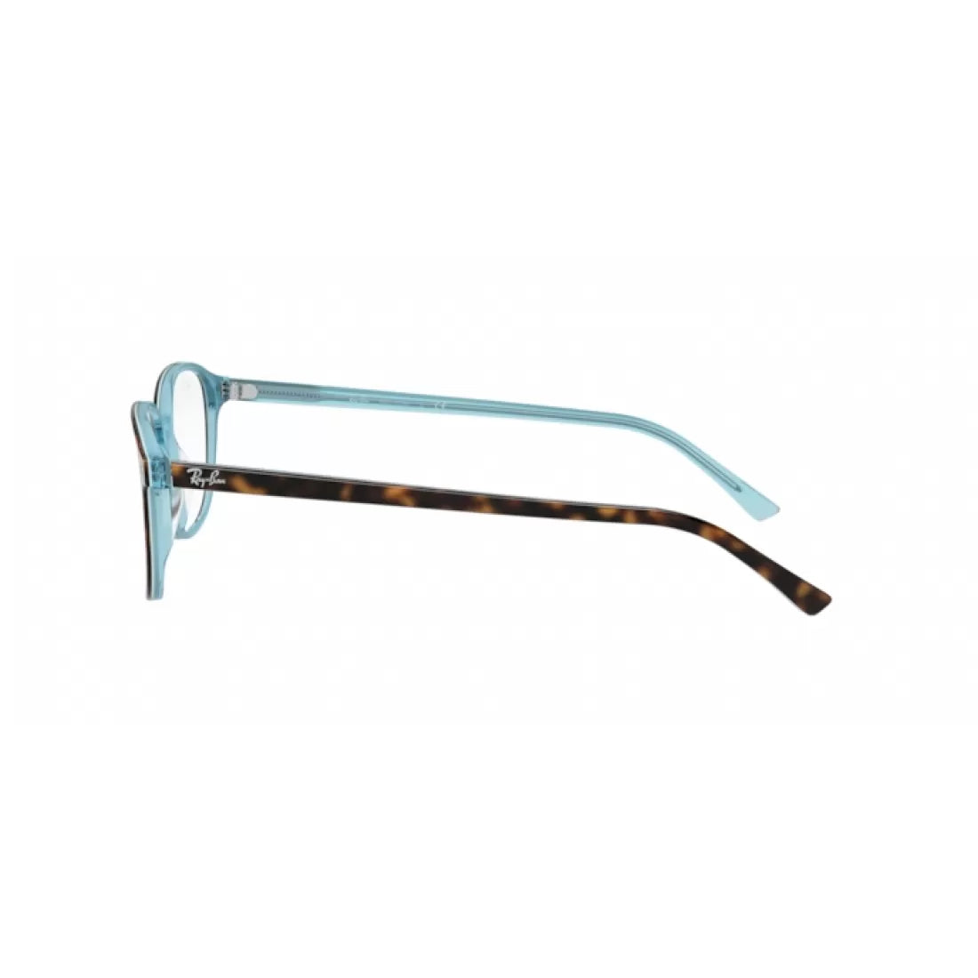 OCCHIALE DA VISTA UNISEX RAY-BAN RX 5393 LEONARD 5883 TOP HAVANA SU AZZURRO CALIBRO 49