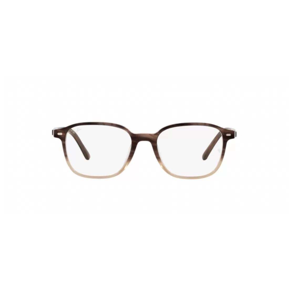UNISEX EYEGLASSES RAY-BAN RX 5393 LEONARD 8107 HAVANA BROWN SHADED SIZE 47 