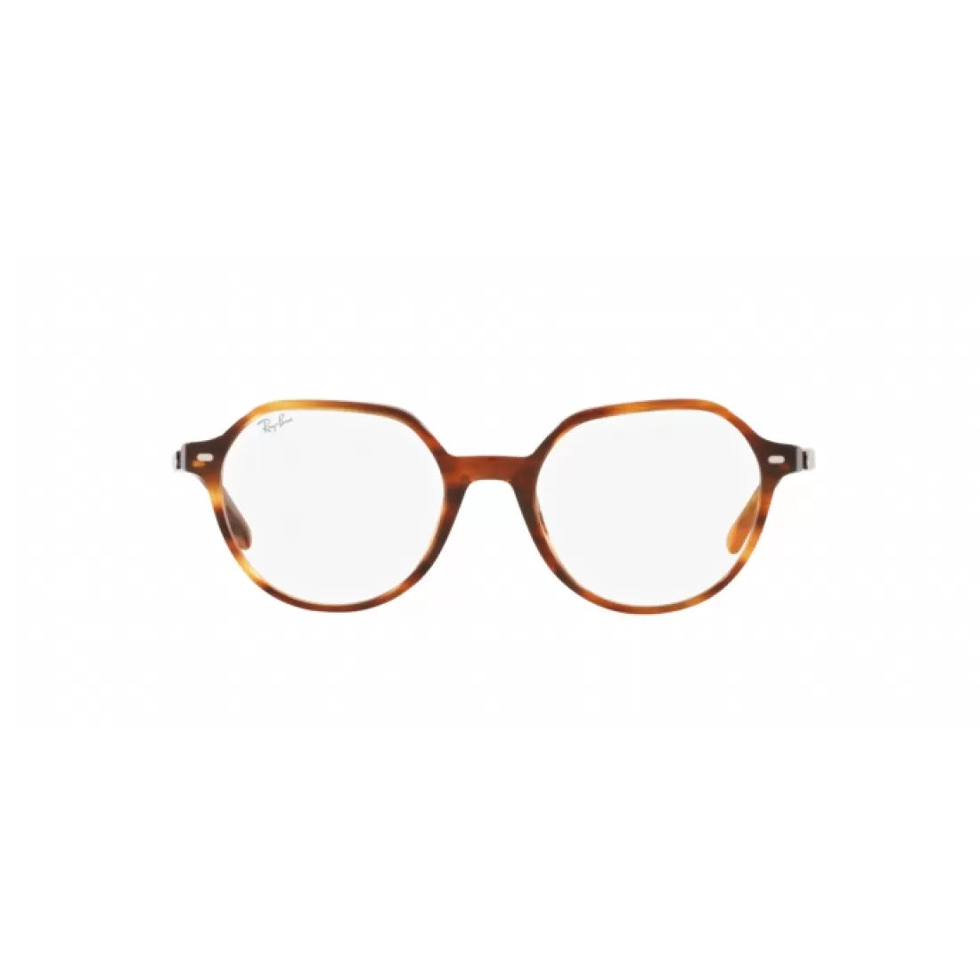 UNISEX EYEGLASSES RAY-BAN RX 5395 THALIA 2144 HAVANA STRIPED CALIBER 51 