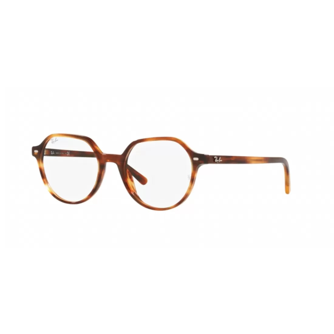 UNISEX EYEGLASSES RAY-BAN RX 5395 THALIA 2144 HAVANA STRIPED CALIBER 51 