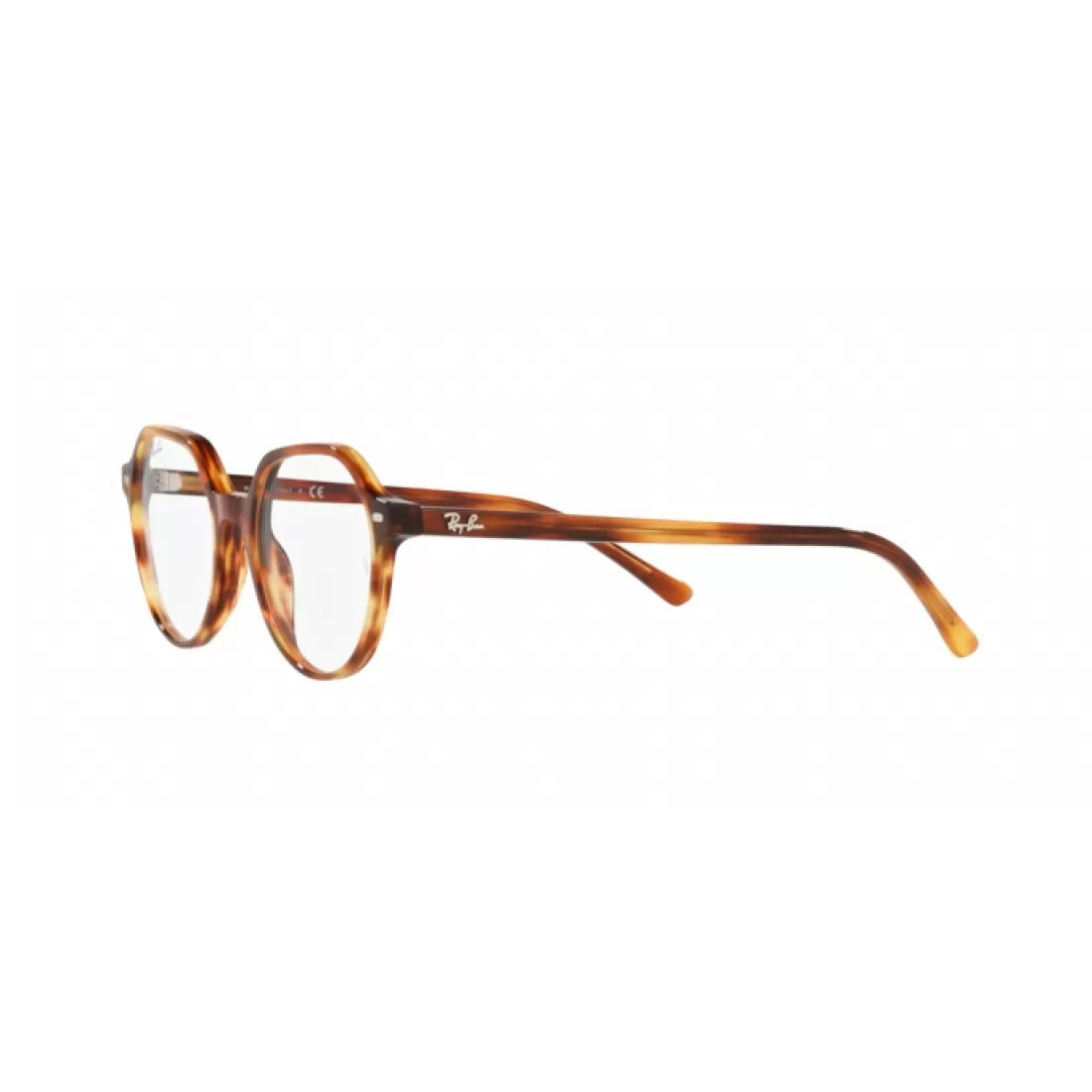 UNISEX EYEGLASSES RAY-BAN RX 5395 THALIA 2144 HAVANA STRIPED CALIBER 51 