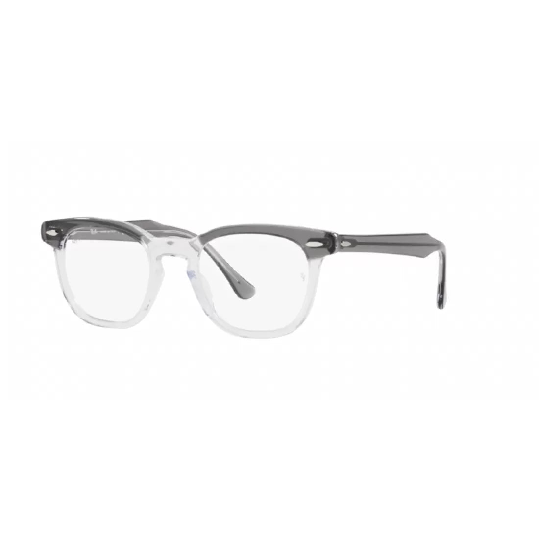 UNISEX EYEGLASSES RAY-BAN RX 5398 HAWKEYE 8111 GRAY ON TRANSPARENT SIZE 48 